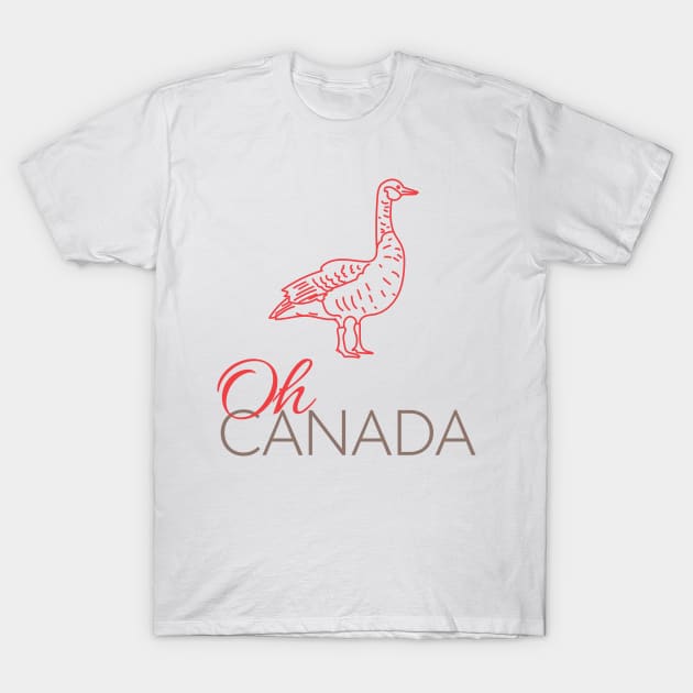 Oh Canada T-Shirt by SWON Design